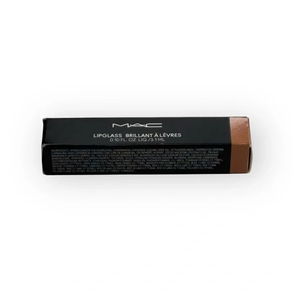 Best Seller: new Mac Cosmetics ★ Lipglass Lip Gloss ★ Oh Baby ★ Sparkling Bronze - Picture 7 of 16
